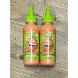 2 Avon Bundle Kids Naturals Bath Time Finger Paints Orange 3.4 oz SEALED